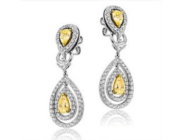 Canarian Diamond Earrings