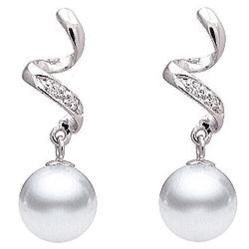 Hanging Pearl Earrings