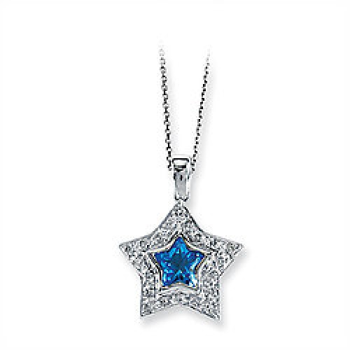 Blue Star Pendant